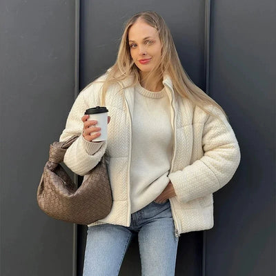 SOFT WEAVE PUFFER