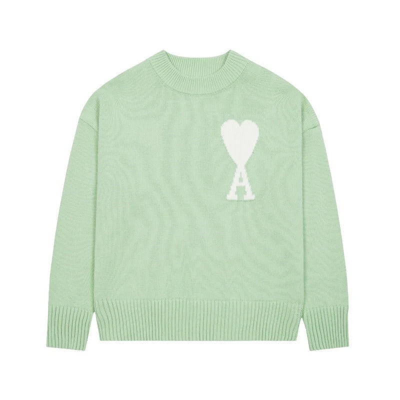 AMI - HEART SWEATER